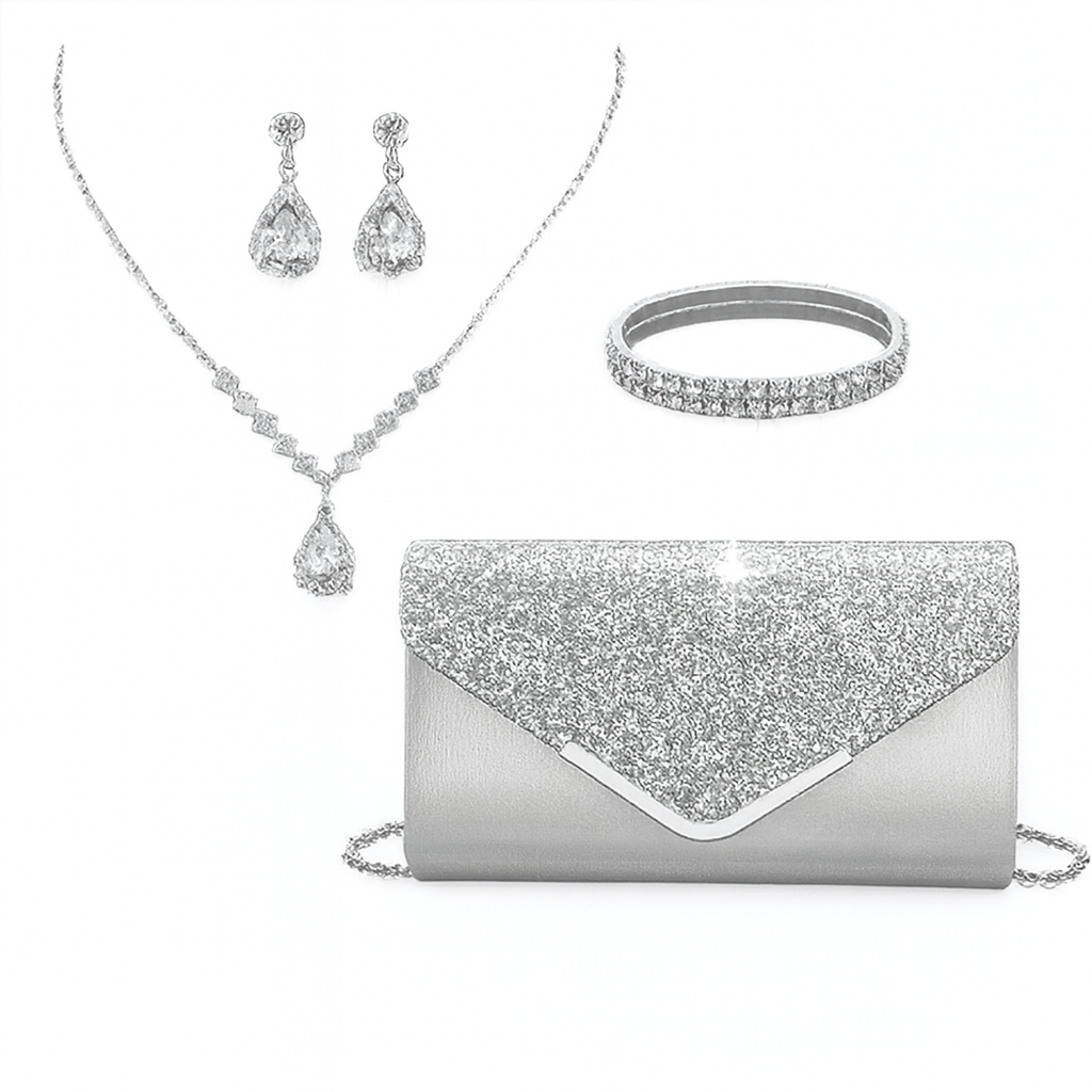 Bolsa Ombro Clutch Elegante