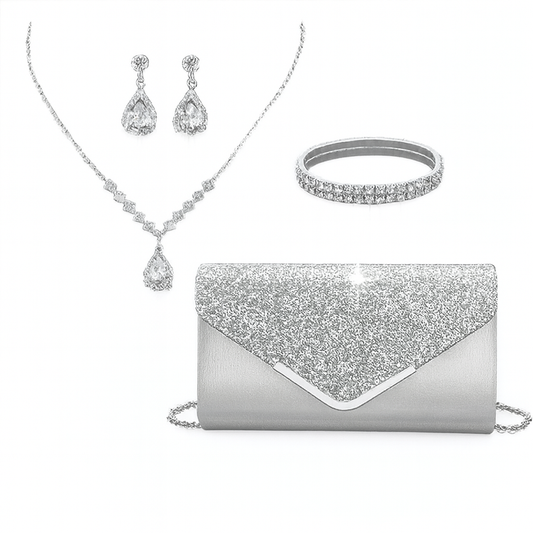 Bolsa Ombro Clutch Elegante