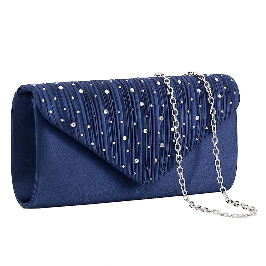 Bolsa Ombro  Clutch Azul
