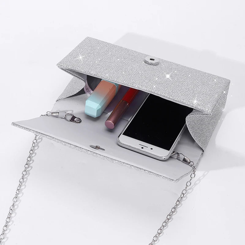 Bolsa Ombro Clutch de Festa