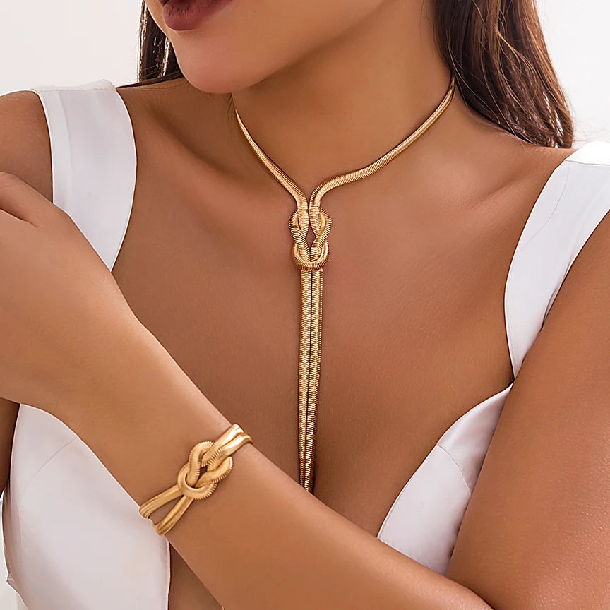 Conjunto Colar e Pulseira