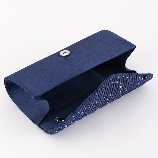 Bolsa Ombro  Clutch Azul