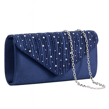 Bolsa Ombro  Clutch Azul