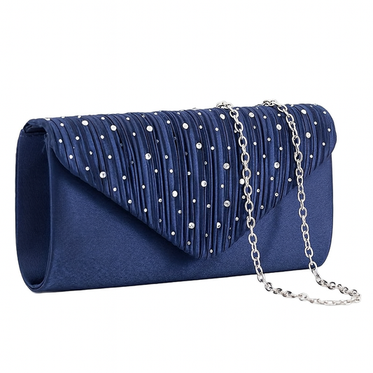 Bolsa Ombro  Clutch Azul